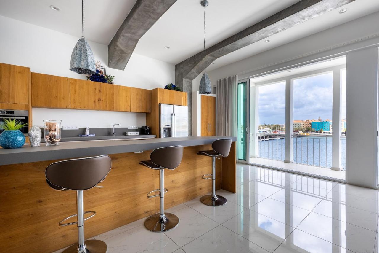 Blue Marlin Handelskade Apartments Willemstad Kültér fotó