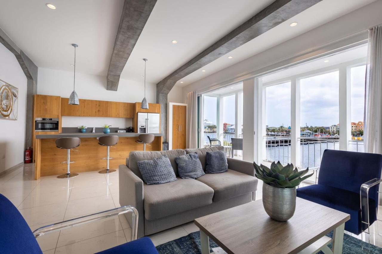 Blue Marlin Handelskade Apartments Willemstad Kültér fotó