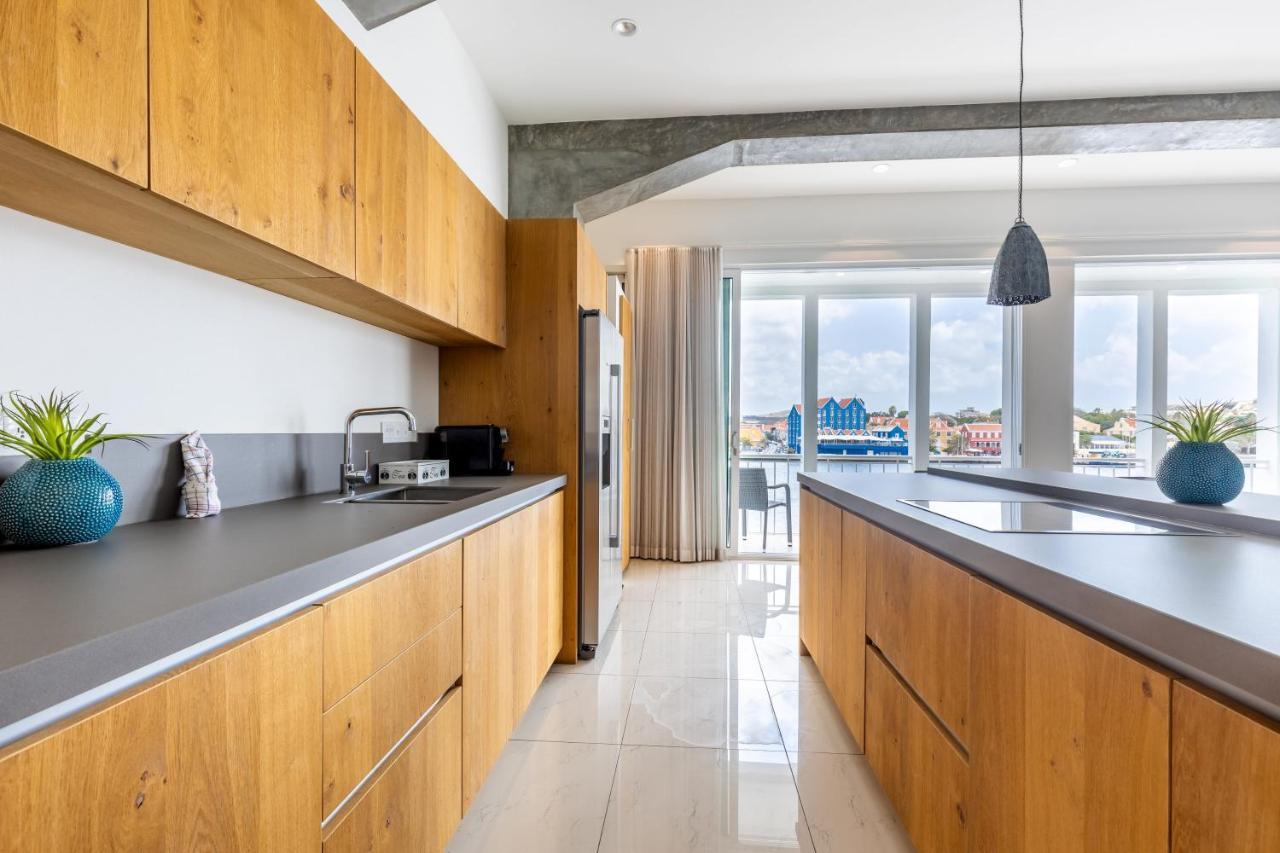 Blue Marlin Handelskade Apartments Willemstad Kültér fotó